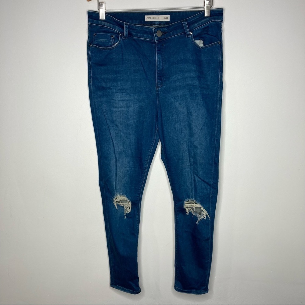 ASOS‎ high Rise ankle Skinny Jeans Size 32/30